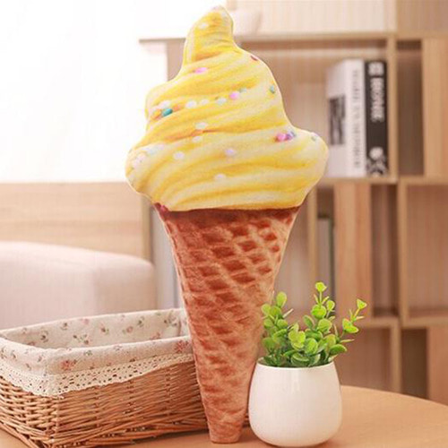 정품 대형 리얼 아이스크림 모찌 봉제인형 65cm