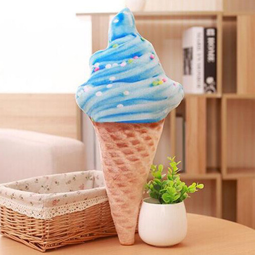 정품 대형 리얼 아이스크림 모찌 봉제인형 65cm
