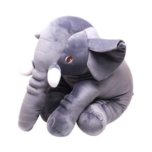 정품 대형 코블리 코끼리 애착 모찌 봉제인형 60cm