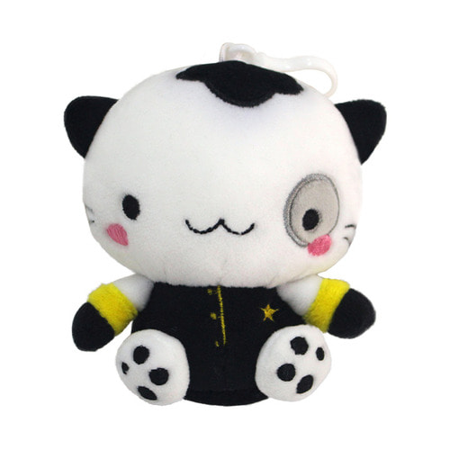 큐티 미네코 베이직 캐릭터 가방고리 고양이인형 10cm